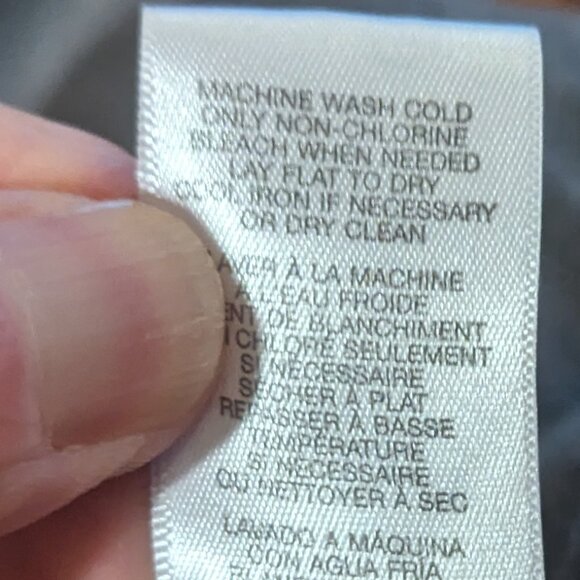 Men's Michael Kors XXL Gray Quarter-Snap Long Sleeve - Picture 4 of 6